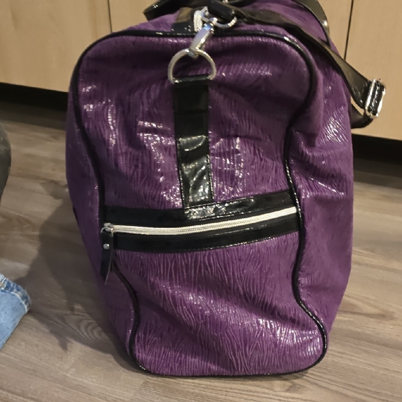 Steve Madden Purple and Black Bag - Picture 4 of 11